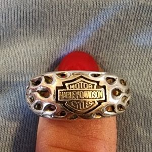 Silver Harley Davidson Ring, willing to trade.